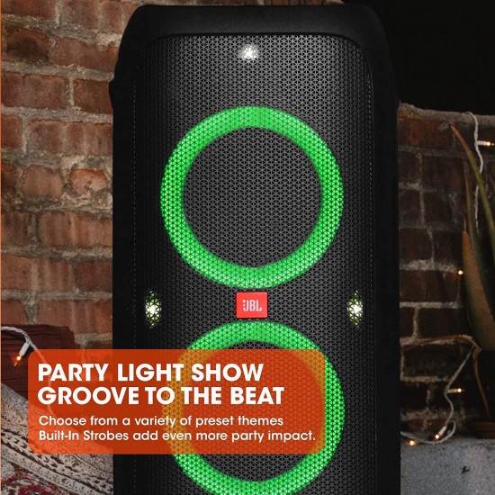 JBL Partybox 310 - Portable Party Speaker with Long Lasting Battery, Powerful JBL Sound and Exciting Light Show