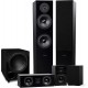 Fluance Elite High Definition Surround Sound Home Theater 5.1 Speaker System Including 3-Way Floorstanding Towers, Center Channel, Rear Surround Speakers and a DB10 Subwoofer - Black Ash (SX51BR)