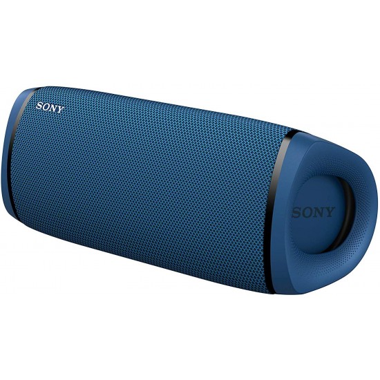 Sony SRS-XB43 EXTRA BASS Wireless Portable Speaker IP67 Waterproof BLUETOOTH 24 Hour Battery and Built In Mic for Phone Calls, Blue