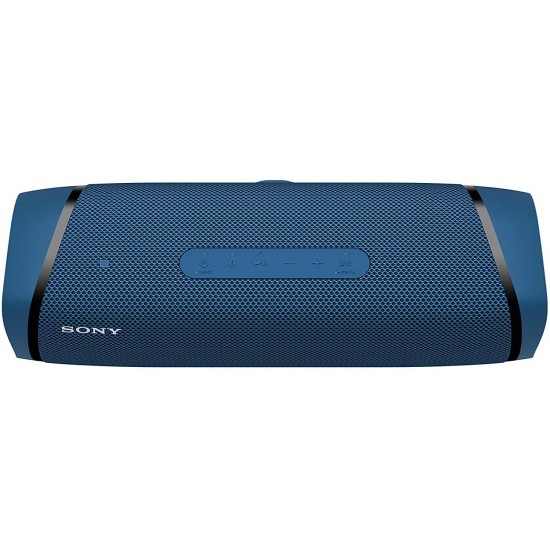 Sony SRS-XB43 EXTRA BASS Wireless Portable Speaker IP67 Waterproof BLUETOOTH 24 Hour Battery and Built In Mic for Phone Calls, Blue