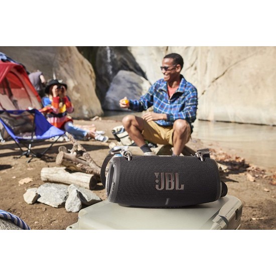 JBL Xtreme 3 - Portable Bluetooth Speaker, Powerful Sound and deep bass, IP67 Waterproof, 15 Hours of Playtime, powerbank, JBL PartyBoost for Multi-Speaker Pairing (Blue)