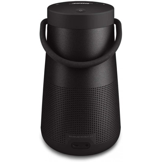 Bose SoundLink Revolve+ (Series II) Portable Bluetooth Speaker - Wireless Water-Resistant Speaker with Long-Lasting Battery and Handle, Black