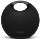 Harman Kardon Onyx Studio 6 Wireless Bluetooth Speaker - IPX7 Waterproof Extra Bass Sound System with Rechargeable Battery and Built-in Microphone - Black