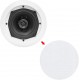 8) New PYLE PRO PDIC61RD 6.5'' 200W 2-Way In-Ceiling/Wall Speaker System White