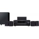 Onkyo HT-S3910 Home Audio Theater Receiver and Speaker Package, Front/Center Speaker, 4 Surround Speakers, Subwoofer and Receiver, 4K Ultra HD (2019 Model) (Renewed)