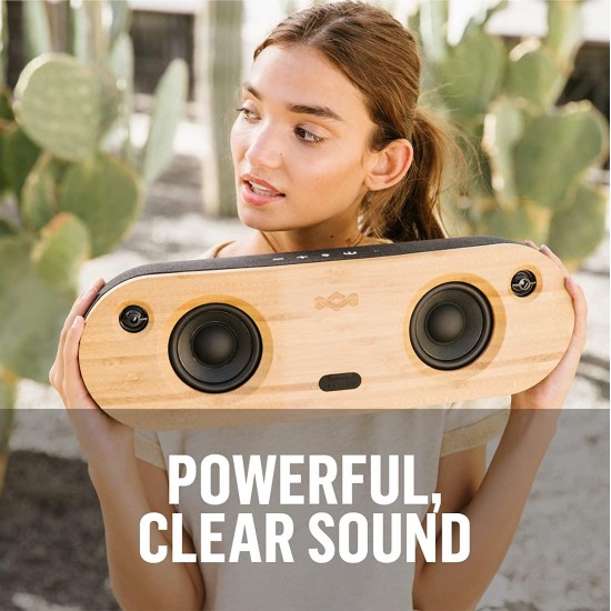 House of Marley Bag of Riddim 2: Portable Speaker with Wireless Bluetooth Connectivity, 10 Hours of Indoor/Outdoor Playtime, and Sustainable Materials