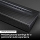 SAMSUNG HW-Q60T 5.1ch Soundbar with 3D Surround Sound and Acoustic Beam (2020) , Black