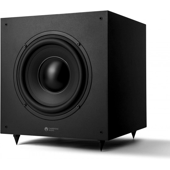 Cambridge Audio SX120 | 70 Watt Active Home Theater Subwoofer with 8 Inch Woofer (Matte Black)