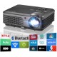 Wireless Projector WiFi Bluetooth 4600 Lumens (2021 Updated), Portable HD LED Projector 1080p Support, Digital Home Theater Cinema Projector Indoor Outdoor Movie Game with HDMI USB TV Audio AV Ports