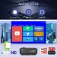 Wireless Projector WiFi Bluetooth 4600 Lumens (2021 Updated), Portable HD LED Projector 1080p Support, Digital Home Theater Cinema Projector Indoor Outdoor Movie Game with HDMI USB TV Audio AV Ports