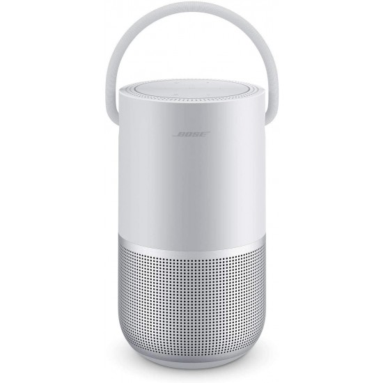 Bose Portable Smart Speaker — Wireless Bluetooth Speaker with Alexa Voice Control Built-In, Silver