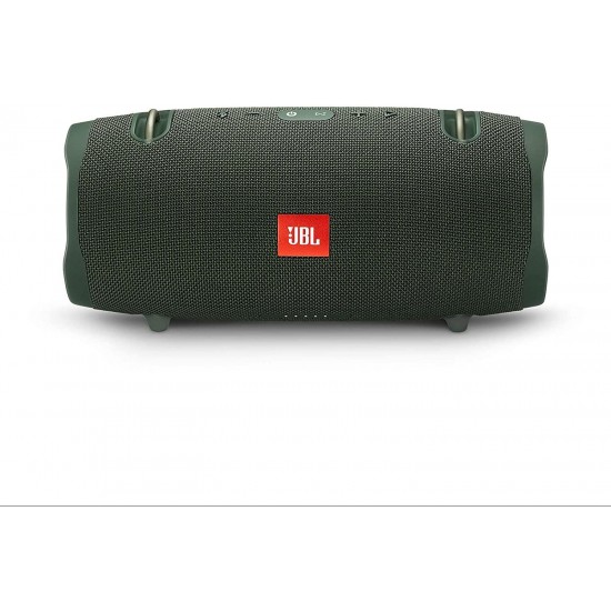 JBL Xtreme 2 Portable Bluetooth Waterproof Speaker Bundle with Hardshell Storage Case - Green