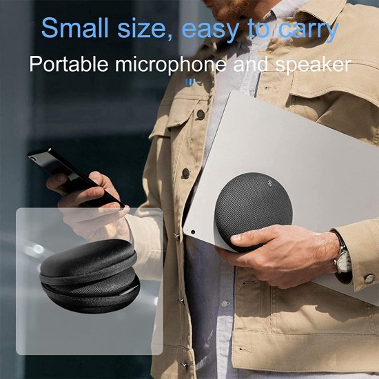 TANCEQI Bluetooth Speakerphone - Computer Speakers with Microphone, Easy Setup, Portable Speaker for Holding Meetings Anywhere with Outstanding Sound Quality