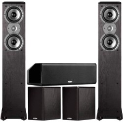 Polk Audio TSi300 5.0 Home Theater Speaker Package (Black)