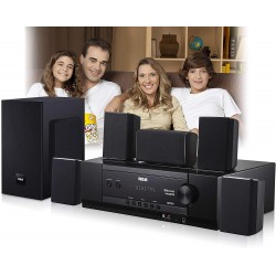 RCA (RT2781HB U) 1000-Watt Audio Receiver Home Theater System - Digital 5.1 Surround Sound & AM/FM Tuner, (Bluetooth and USB Playback)