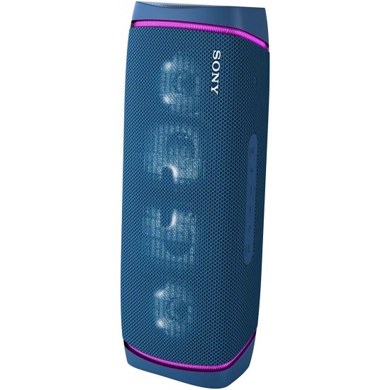 Sony SRSXB43 Extra BASS Bluetooth Wireless Portable Speaker (Blue) with Knox Gear Multipurpose Outlet Wall Shelf Bundle (2 Items)