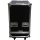 Harmony Cases HC2EON15C Pro DJ Rolling Road Case Compatible with (2) JBL EON615 Speakers