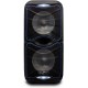 Dolphin SP-212RBT Portable Bluetooth Party Speaker with Lights and PA System with Expandable Battery