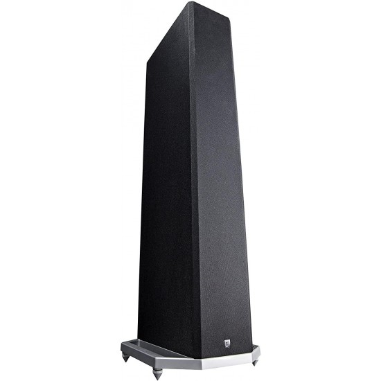 Definitive Technology BP-9040 Tower Speaker | Built-in Powered 8” Subwoofer for Home Theater Systems | High-Performance | Front and Rear Arrays | Optional Dolby Surround Sound Height Elevation Black