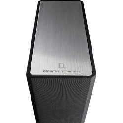 Definitive Technology BP-9040 Tower Speaker | Built-in Powered 8” Subwoofer for Home Theater Systems | High-Performance | Front and Rear Arrays | Optional Dolby Surround Sound Height Elevation Black