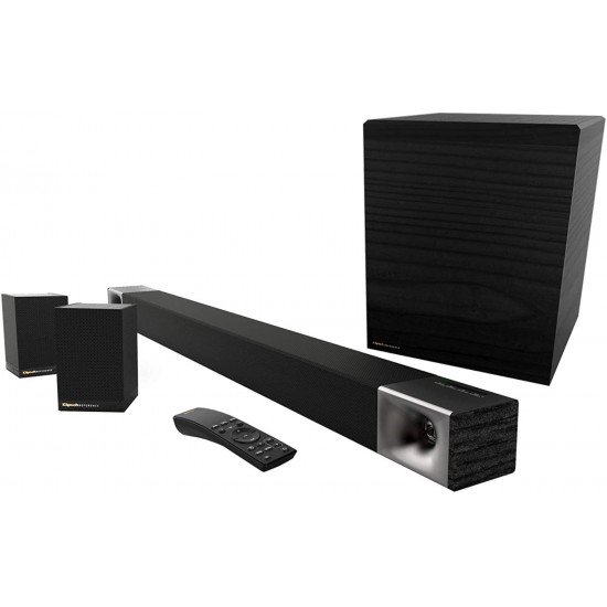 Klipsch Cinema 600 5.1 Sound Bar Surround Sound System with Discrete Surround 3 Speakers