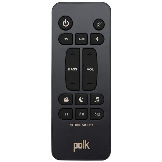 Polk Audio Signa S2 Ultra-Slim TV Sound Bar Works with 4K and HD TVs Wireless Subwoofer Includes HDMI and Optical Cables Bluetooth Enabled, Black