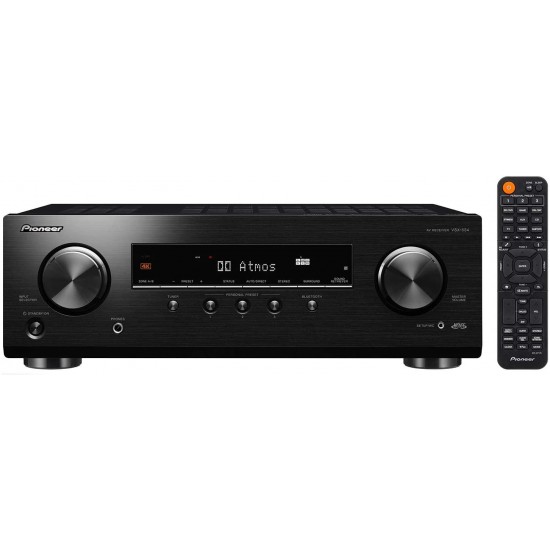 Pioneer VSX-534 Home Audio Smart AV Receiver 5.2-Ch HDR10, Dolby Vision, Atmos and Virtual Enabled with 4K and Bluetooth