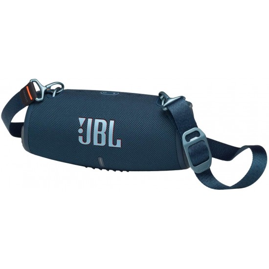 JBL Xtreme 3 Portable Waterproof/Dustproof Bluetooth Speaker Bundle with divvi! Protective Hardshell Case - Blue