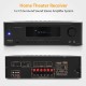 5.2-Channel Hi-Fi Bluetooth Stereo Amplifier - 1000 Watt AV Home Speaker Subwoofer Sound Receiver w/Radio, USB, RCA, HDMI, MIC in, Wireless Streaming, Supports 4K UHD TV, 3D, Blu-Ray - Pyle PT694BT.5