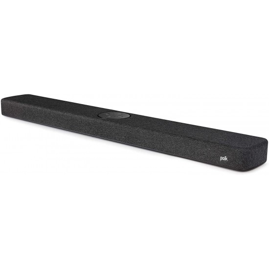 Polk Audio React Sound Bar, Dolby & DTS Virtual Surround Sound, Next Gen Alexa Voice Engine with Calling and Messaging Built-in — A Certified for Humans Device