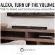 Polk Audio React Sound Bar, Dolby & DTS Virtual Surround Sound, Next Gen Alexa Voice Engine with Calling and Messaging Built-in — A Certified for Humans Device