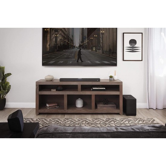 Polk Audio React Sound Bar, Dolby & DTS Virtual Surround Sound, Next Gen Alexa Voice Engine with Calling and Messaging Built-in — A Certified for Humans Device