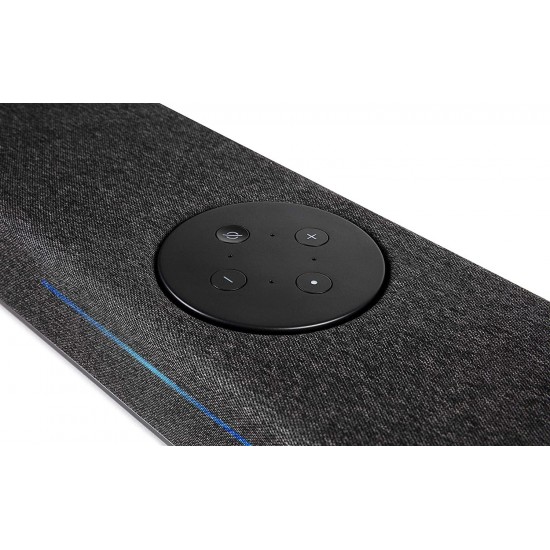 Polk Audio React Sound Bar, Dolby & DTS Virtual Surround Sound, Next Gen Alexa Voice Engine with Calling and Messaging Built-in — A Certified for Humans Device