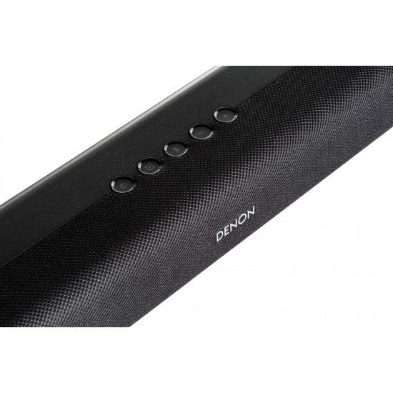 Denon DHT-S316 Home Theater Soundbar System with Wireless Subwoofer | Virtual Surround Sound Technology | Wall-Mountable | Bluetooth Compatibility | Smart & Slim-Profile | Black