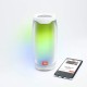 JBL Pulse 4 Waterproof Portable Bluetooth Speaker with Light Show - White (Renewed)