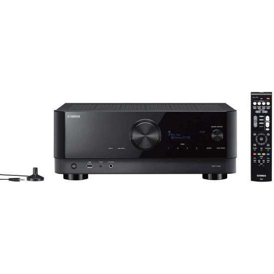 Yamaha TSR-700 7.1 Channel AV Receiver with 8K HDMI and MusicCast (Renewed)