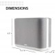 Denon Home 250 Wireless Speaker (2020 Model) | HEOS Built-in, AirPlay 2, and Bluetooth | Alexa Compatible | Stunning Design | White