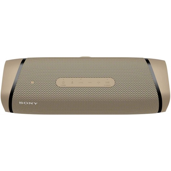 Sony SRSXB43 Extra BASS Bluetooth Wireless Portable Speaker (Taupe) with Knox Gear Storage and Travel Case Bundle (2 Items)