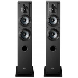 Sony SS-CS3 3-Way 4-Driver Floor-Standing Speaker - Pair (Black)