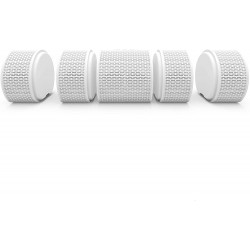 Air Audio The Worlds First Pull-Apart Bluetooth Speaker Portable Surround Sound and Multi-Room Use, White