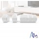 Air Audio The Worlds First Pull-Apart Bluetooth Speaker Portable Surround Sound and Multi-Room Use, White