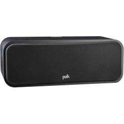 Polk Audio Signature Series S30 Center Channel Speaker (2 Drivers) | Surround Sound | Power Port Technology | Detachable Magnetic Grille,Black