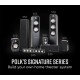 Polk Audio Signature Series S30 Center Channel Speaker (2 Drivers) | Surround Sound | Power Port Technology | Detachable Magnetic Grille,Black