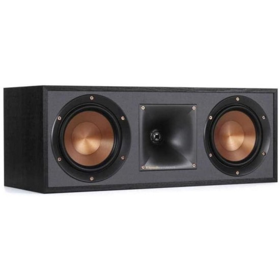 Klipsch Reference R-625FA 5.0 Home Theater Pack, Black Textured Wood Grain Vinyl