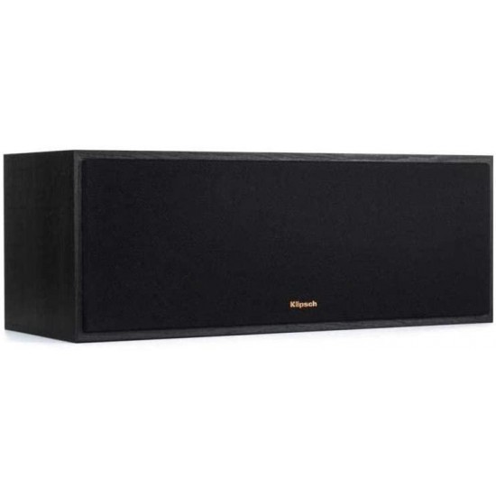 Klipsch Reference R-625FA 5.0 Home Theater Pack, Black Textured Wood Grain Vinyl