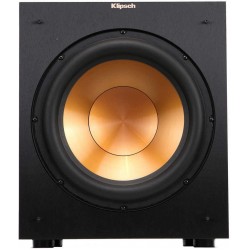 Klipsch Reference R-12SW 12" 400W All-Digital Powered Subwoofer, Brushed Black Polymer Veneer