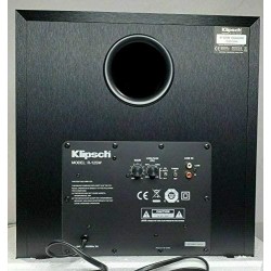 Klipsch Reference R-12SW 12" 400W All-Digital Powered Subwoofer, Brushed Black Polymer Veneer