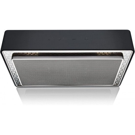 Bowers & Wilkins T7 Portable Bluetooth Speaker, Excellent Bass, Black