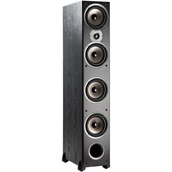 Polk Audio Monitor 70 Series II Tower Speaker (Black, Single) for Multichannel Home Theater | 1