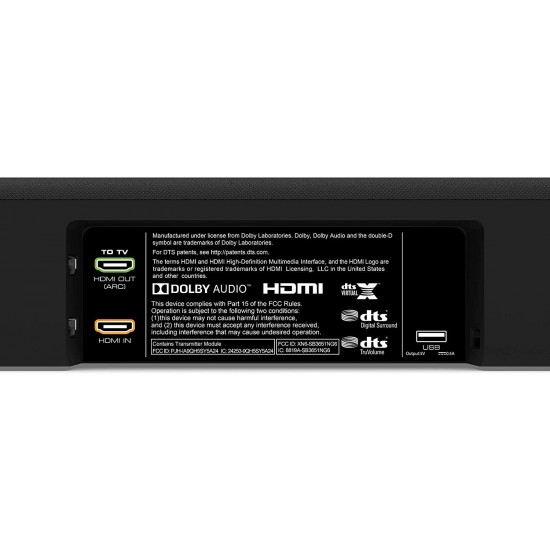 VIZIO Sound Bar for TV, 36” 5.1 Channel Home Theater Surround Sound System with Wireless Subwoofer and Bluetooth – SB3651ns-H6